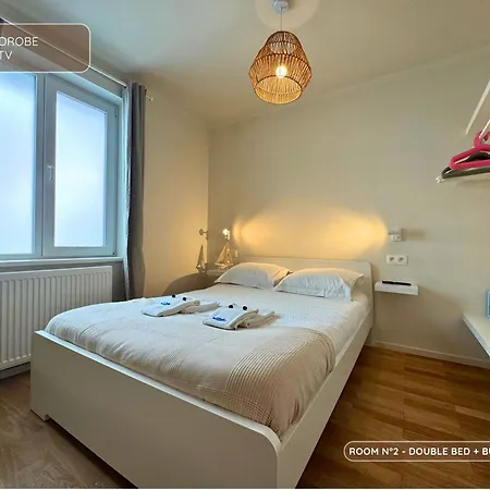 L'equipage - Grand Duplex Familial - 5min A Pied - Centre-ville Apartment *
