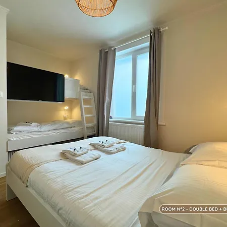 L'equipage - Grand Duplex Familial - 5min A Pied - Centre-ville Koksijde